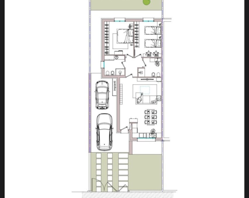 Pairana (Landriano) – Newly built single-level villa with private garden and garage | Energy Class A